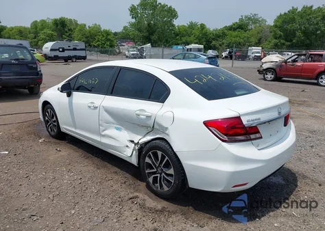 2015 Honda Civic Ex z USA, uszkodzony, nr VIN 19XFB2F84FE298999